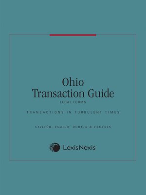 cover image of Ohio Transaction Guide--Legal Forms